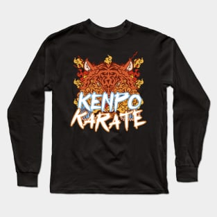 Kenpo Karate Tiger Long Sleeve T-Shirt